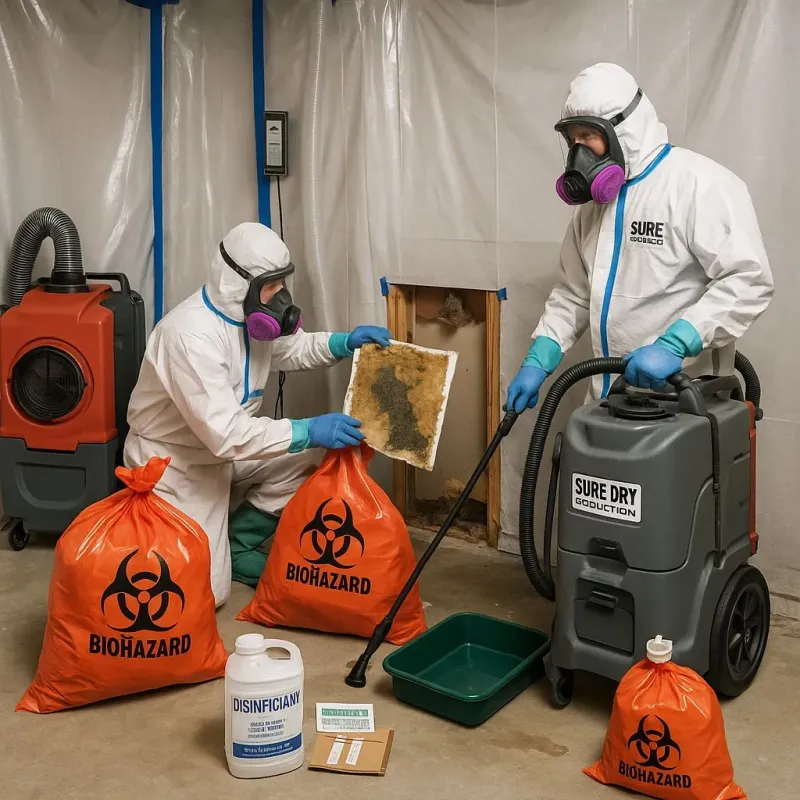 Contaminated Water Handling Protocols process in Aransas County, TX