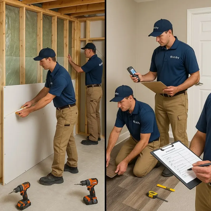 Repairs and Reconstruction process in Aransas County, TX